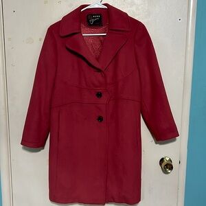 Red coat petite medium